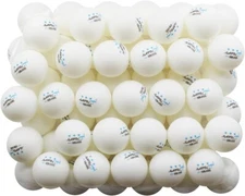 Bulk 50 White 3-Star Ping Pong Balls - Perfect for Competitive Training Sessions
