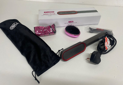 TYMO Haarglätter Kamm Plus - Haarglättbürste & Bügeleisen mit Nano NEU