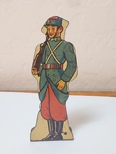 Vintage Marx 1930's Flat tin soldier 15 French Infantry JB4A