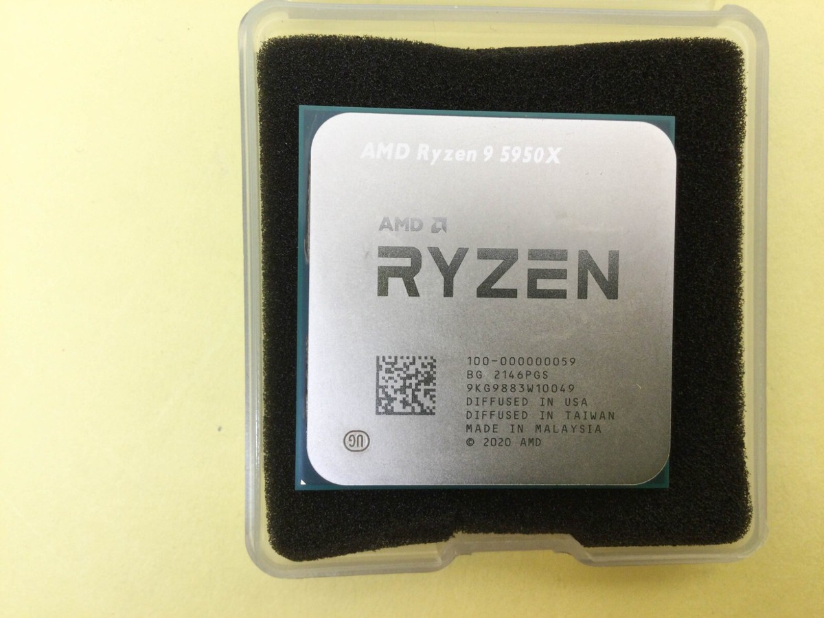 AMD Ryzen 9 5950X BOX 美品 Amazon | AMD Ryzen 9 5950X without cooler 3.4GHz 16コア / 32