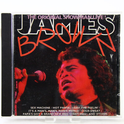 Music Musik Album CD James Brown   The Original Showman Live! Aktzeptabel