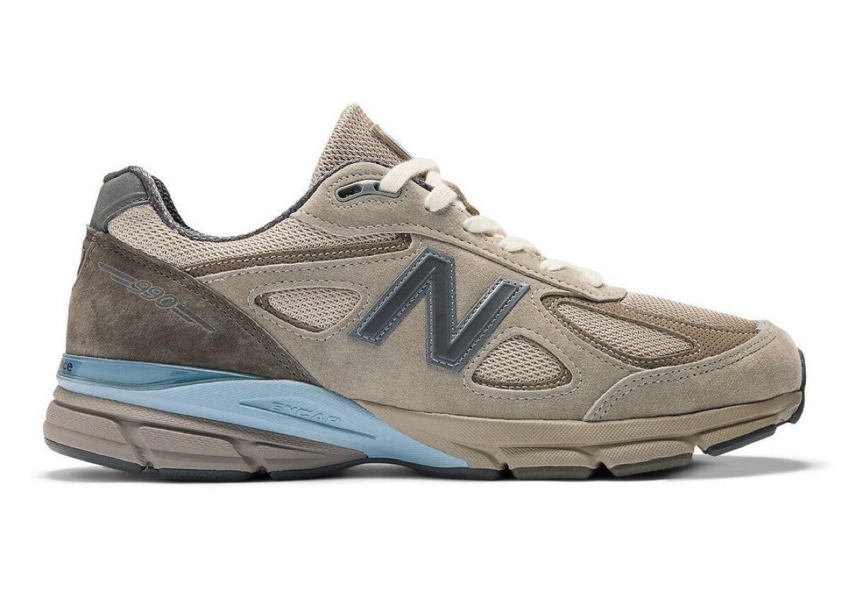 AURALEE × New Balance 990V4 In Between Taupe U990AR4 Men's Size image 10