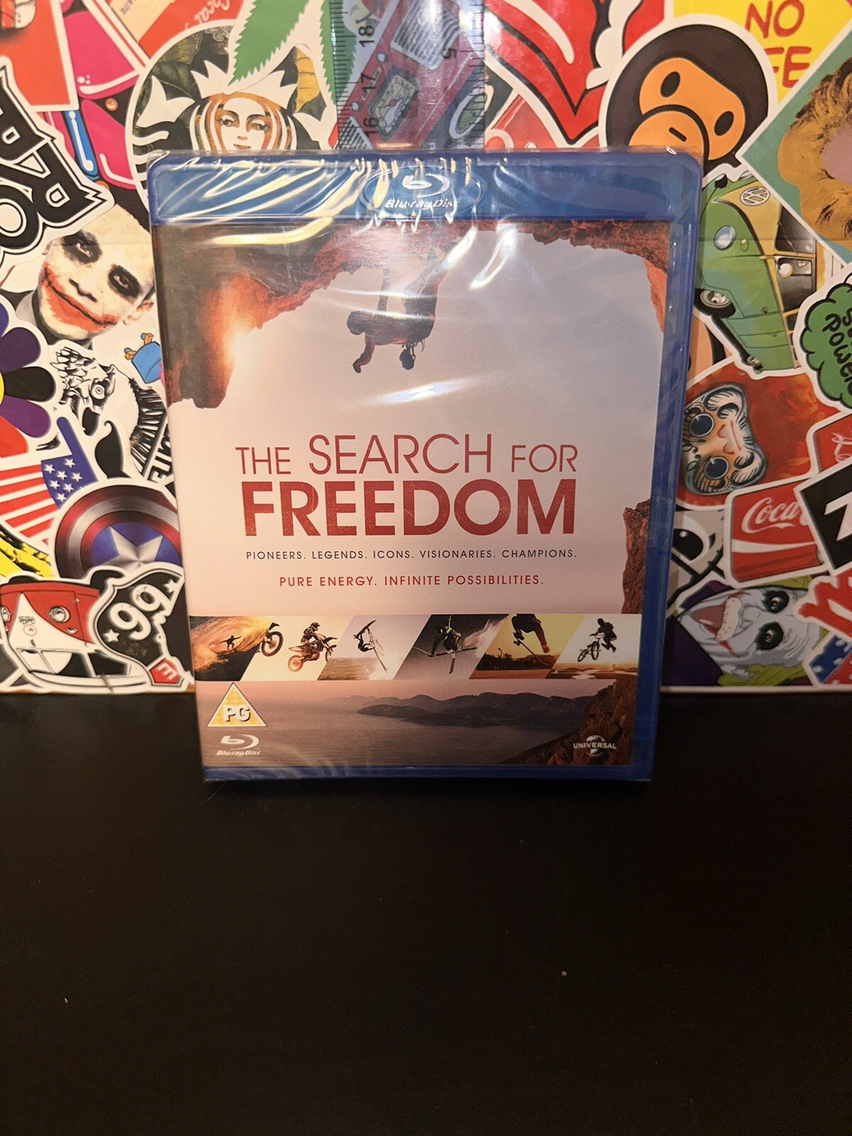The Search for Freedom (Blu-ray) Tony Hawk Kelly Slater Danny Way Shane McConkey