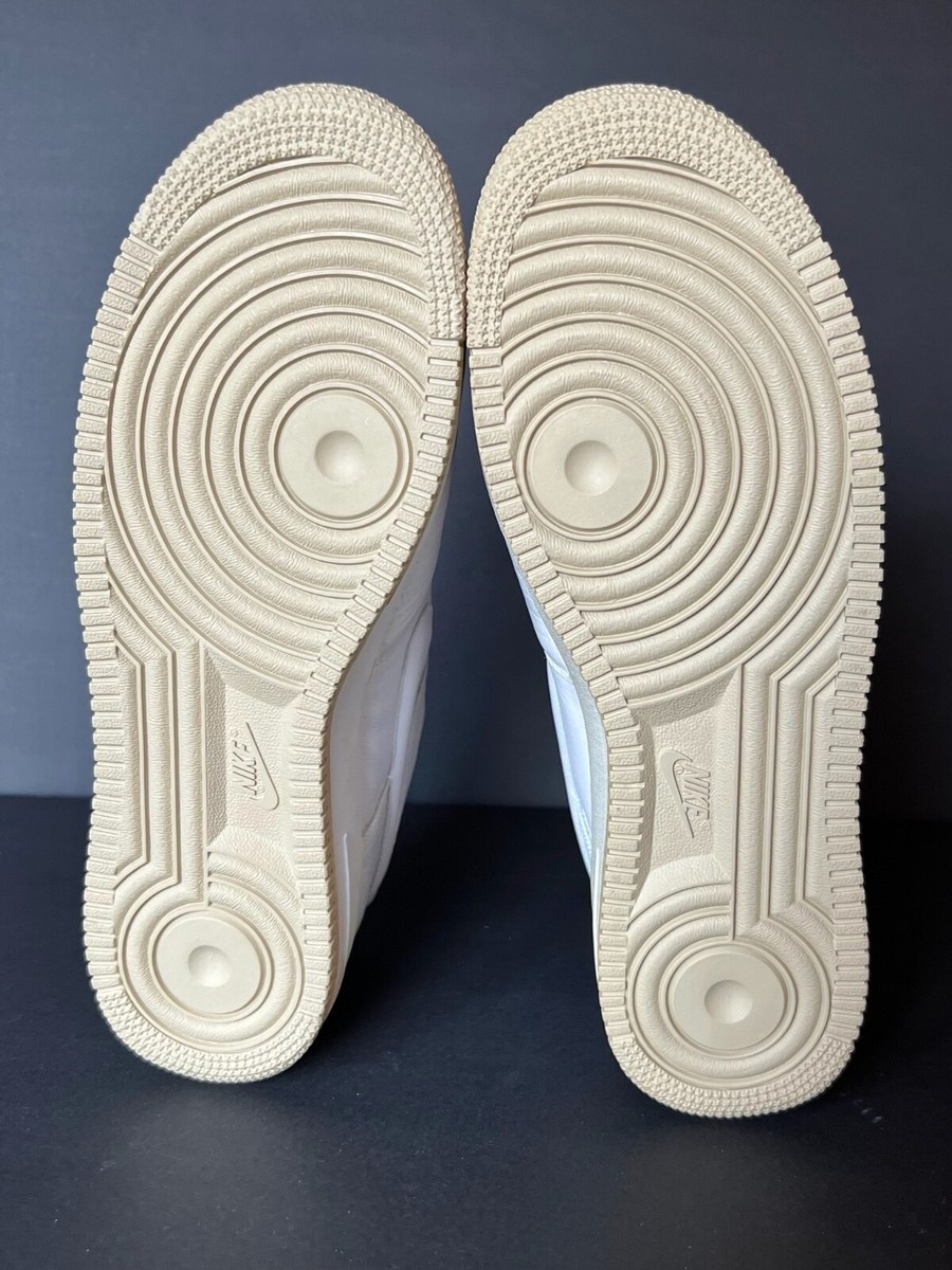 NEW NIKE Air Force 1 LUX Low SIZE 11 Italian Leather WHITE