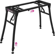 Collapsible Piano Keyboard Stand - Adjustable and Portable Heavy Duty Music Stan