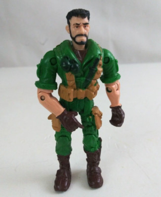 Lanard The Corps Elite Commando Zander Crash Baptiste  4'' Action Figure (E)