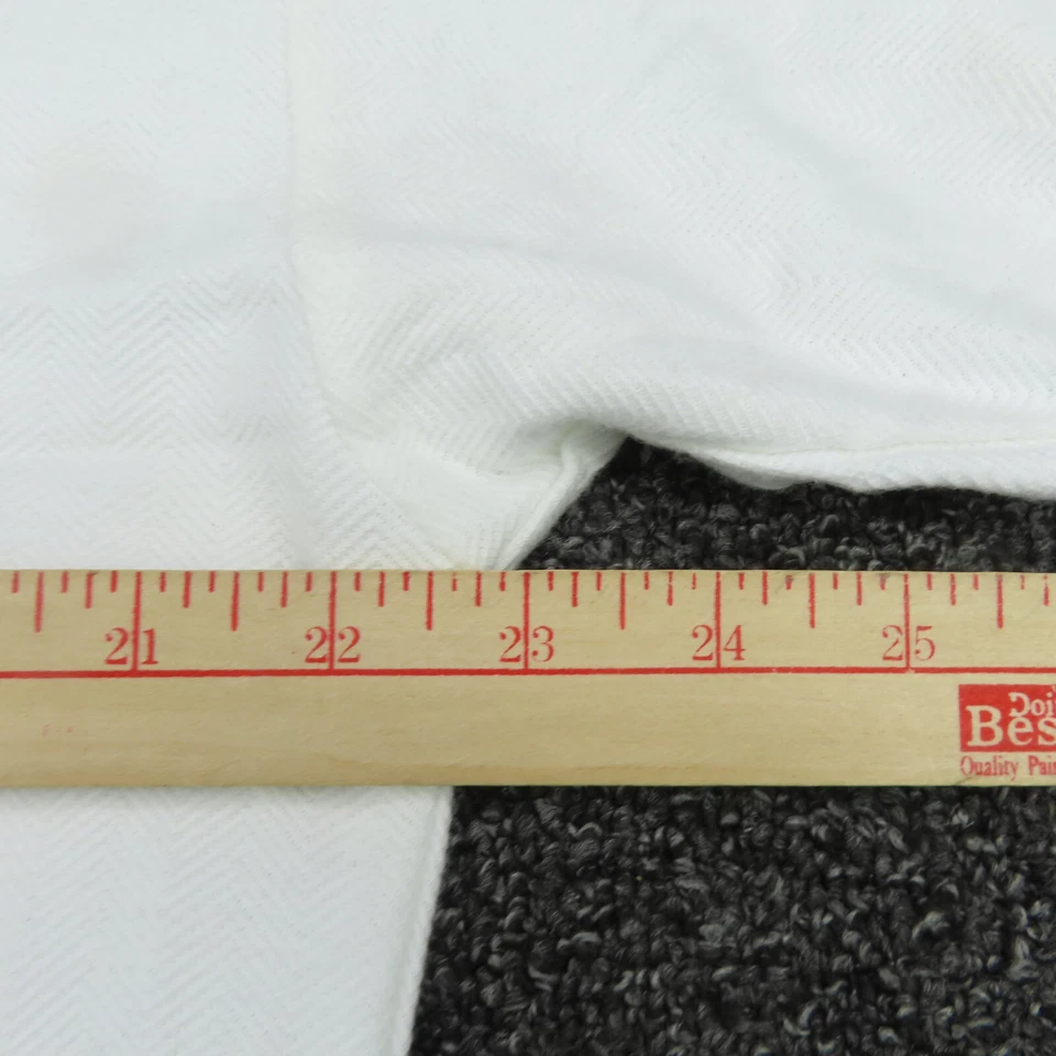 Camisa Polo Sahara Adulto Grande Blanca y Verde Manga Corta Golf Informal Para Hombre Foto 3 de 4