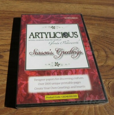 Artylicious by Glenda Waterworth: Season's Greetings DVD, Brand New