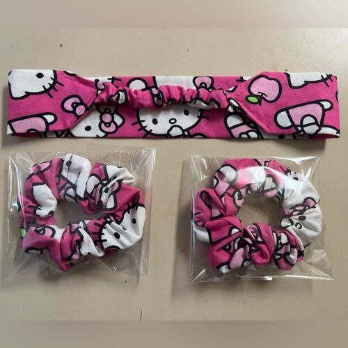 Hello kitty hair band and Scunchies set 2x - 第 1/4 張圖片