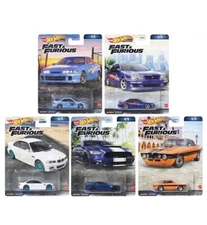 Hot Wheels Premium 2023 Fast & Furious [C Case] Set of 5 Cars