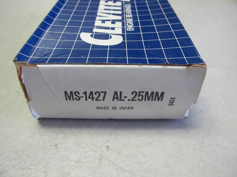 Clevite MS1427AL .25mm Main Bearing set MAZDA B1600 B1800 B2000 1972-1984 - Image 2 of 4