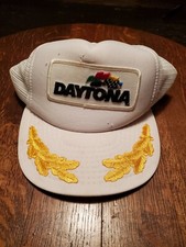 Vintage Daytona Scrambled Eggs Mesh Snapback Trucker Hat