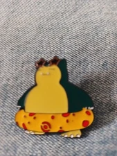 SNORLAX  "POKEMON"  ENAMEL PIN-UNBRANDED-SHIP ALL THE PINS YOU BUY FOR $4.99
