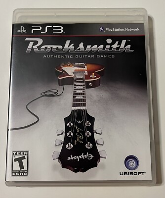 Rocksmith (Sony PlayStation 3, 2011) Authentic Guitar   Games No Cable