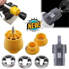 7Pcs PVC Thread Maker Tool NPT Die Set Pipe Round Threader 1/2" 3/4" 1" C88