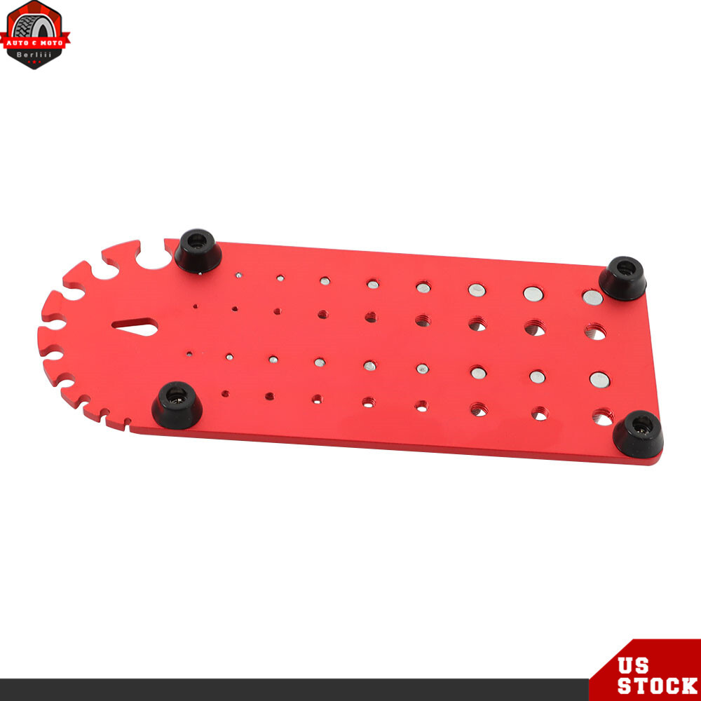 18 Hole 3/32 to 1/2 inch, Nut and Bolt Thread Checker Set