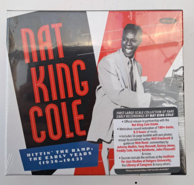 NAT KING COLE HITTIN' THE RAMP THE EARLY YEARS 1936-1943 7 CD SET NEU VERSIEGELT