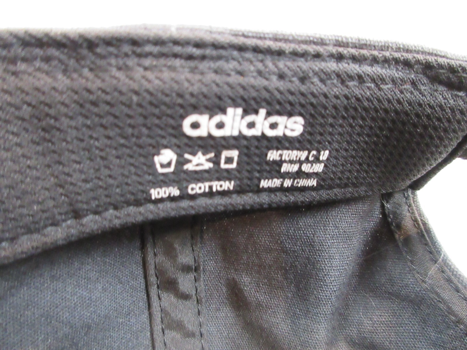 Adidas Hat Cap Strap Back Black Patch Casual Athl… - image 8