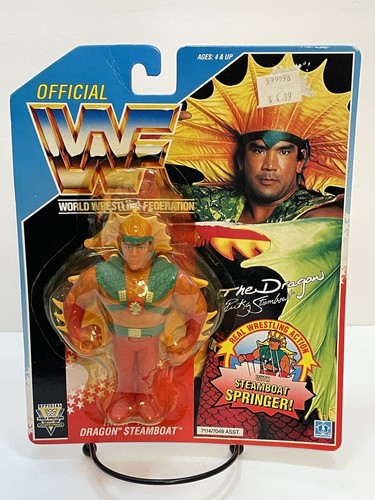 Hasbro WWF Ricky The Dragon Steamboat 1991 NEW WWE...