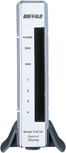 BUFFALO wired router BBR-4MG BroadStation entry model from Japan - 第 3/10 張圖片