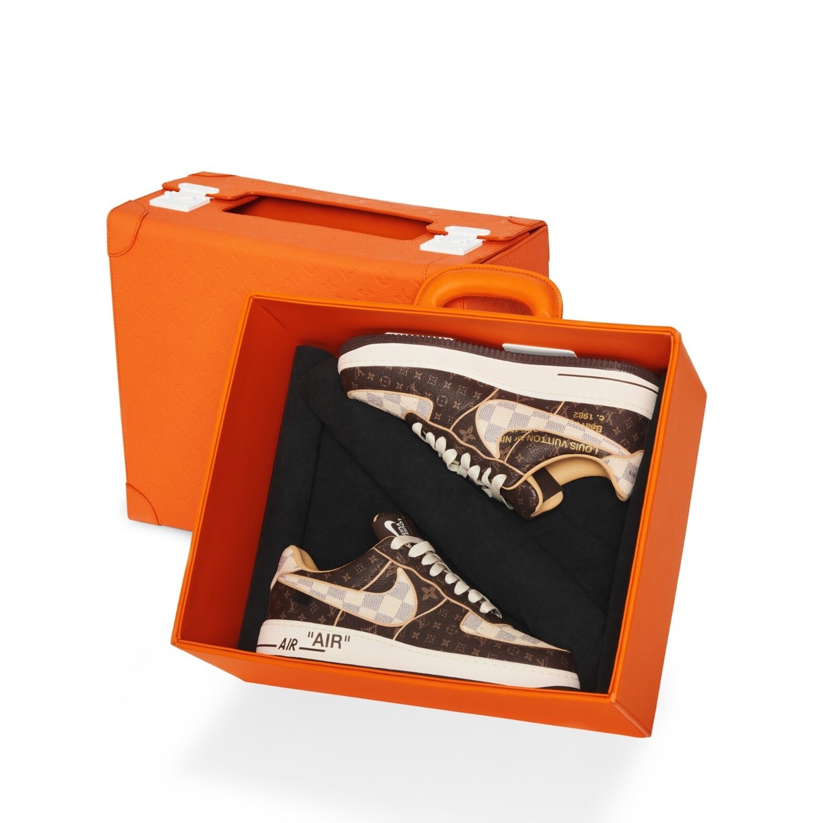 Nike x Louis Vuitton “Air Force 1” & Pilot Case Size 7.5 | eBay Nike x Louis Vuitton “Air Force 1” & Pilot Case Size 7.5 | eBay