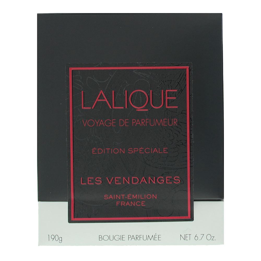 Lalique Candle 190g - Les Vendanges Saint-Emilion for sale online