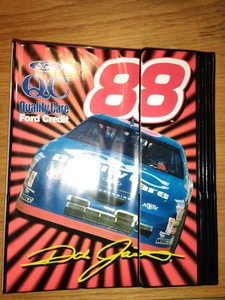 Nascar-3-Ring-Binder-Trifold-Folders-FORD-VTG-Trapper-Keeper-DALE-JARRETT