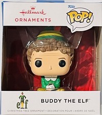 HALLMARK FUNKO POP BUDDY THE ELF CHRISTMAS TREE ORNAMENT NIB [CHR7]