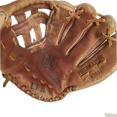 Gant De Baseball Vintage Wilson A2601 FIELDMASTER 11.5" - Gant Droitier, Marron, Occasion
