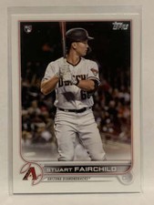 #163 Stuart Fairchild Rookie Arizona Diamondbacks 2022 Topps Series One Baseball