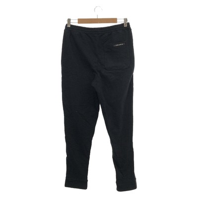 Pants】PRADA Sweatpants Pants Cotton Black Good product From Japan 