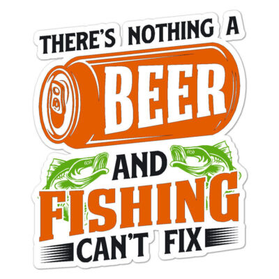 Beer Fixing Fix It Sticker Decal