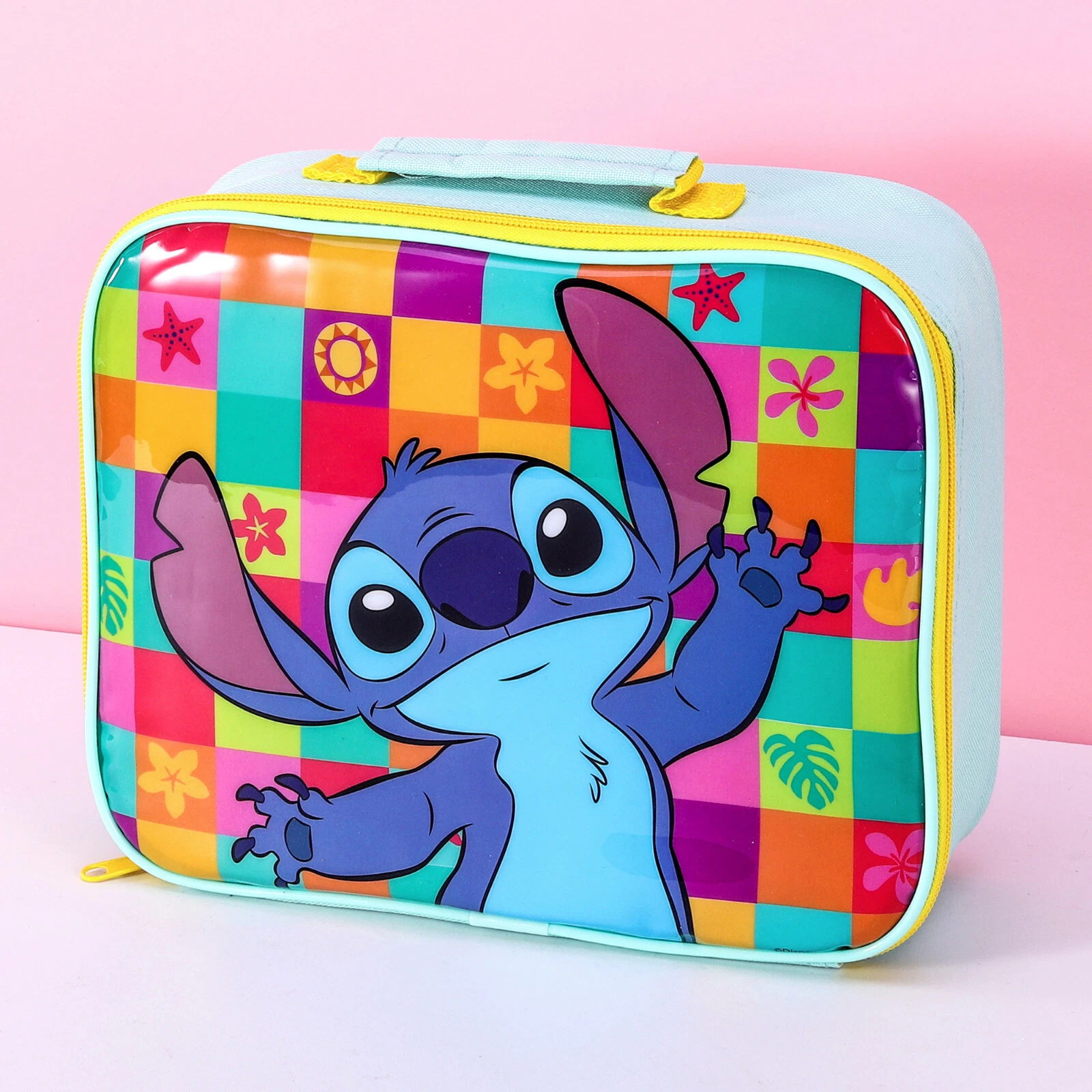 Disney Stitch Rectangular Insulated Lunch Bag for Kids