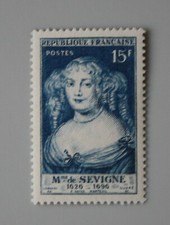 France année 1950 YT 874 Neuf luxe ** Madame de Sévigné
