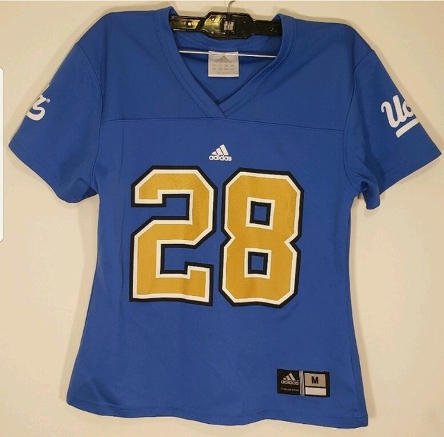 ADIDAS UCLA BRUINS 28 Blue NCAA TEAM FOOTBALL JERSEY YOUTH Size Medium