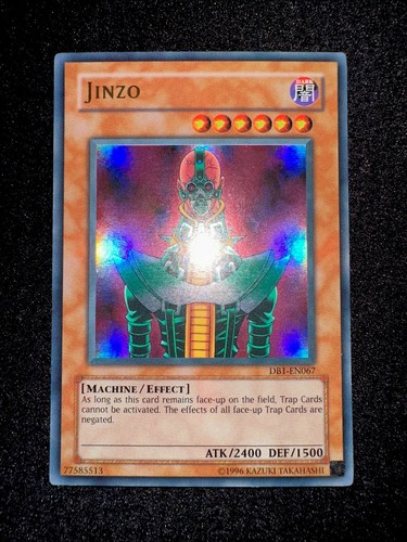 🔥 YUGIOH • JINZO • ULTRA RARE • DB1-EN067 • DARK BEGINNING 1 • VLP 🔥 - Picture 5 of 14
