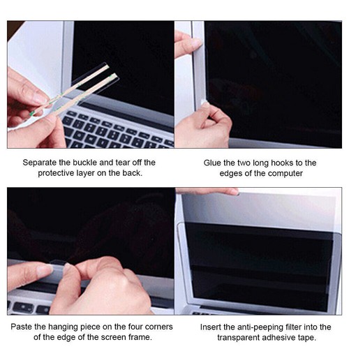 Screen Protector Anti‑Peep Film Filter 16:9 12.1in Individual - Picture 9 of 12
