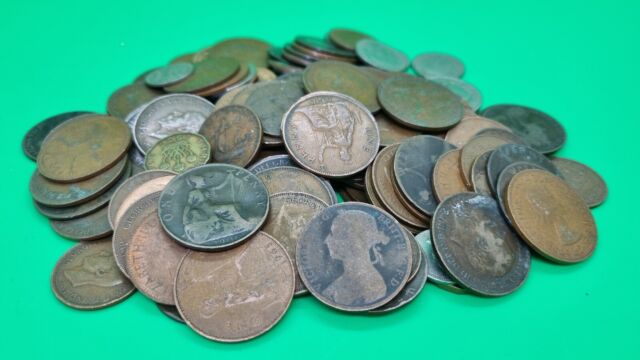 1kg pre decimal british coins