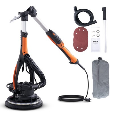 Drywall Sander 900W Brush Motor 800-1800RPM Variable Speed with Self-Suction