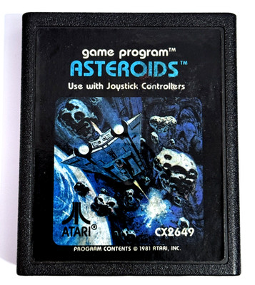 ASTEROIDS *ATARI 2600 + 7800* NUR KARTON *GUTER ZUSTAND*