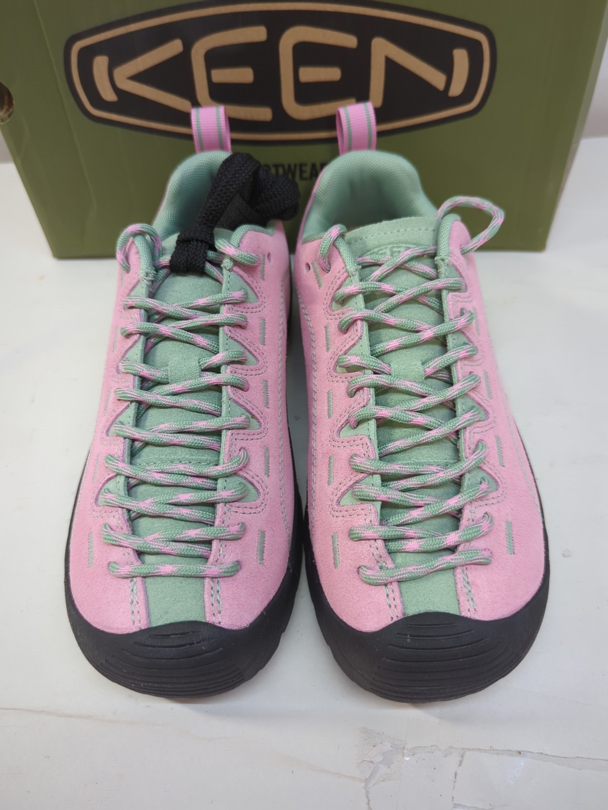 KEEN Jasper Sneakers stile avvicinamento arrampicata bassa altezza US WMNS 6 5 rosa (60526)