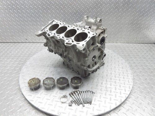 2013 13-16 Kawasaki ZX636 ZX6R Ninja 636 Crankcase Engine Motor Block Piston Lot