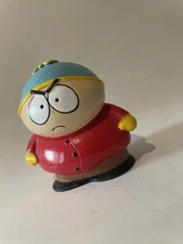 Vintage 1998 South Park Eric Cartman Vinyl Hard Plastic Figure 3”Vinyl Figure