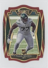 2020 Panini Select Premier Level Red Prizm Die-Cut Mekhi Becton #190 2m6