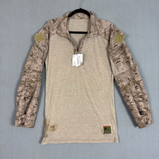 USMC Combat Shirt Mens Small Regular Desert Camo MARPAT FR Frog Navy Seal USGI