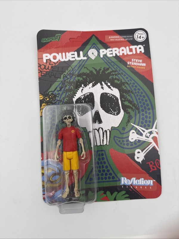 Steve Steadham Powell Peralta Wave 3 Super7 Reaction Action Figure