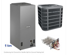Concord Split System, 5 ton Air Conditioner & Heating