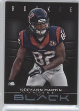 2012 Panini Black Rookie Platinum 4/25 Keshawn Martin #154 1j6
