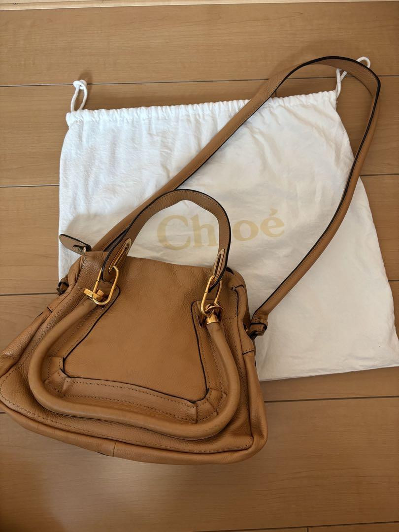 Chloe Paraty Camel Handbag Shoulder Bag | eBay 