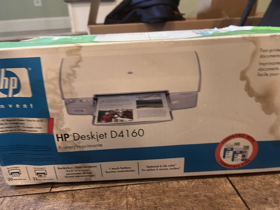HP Deskjet D4160 Digital Photo & Document Inkjet Printer - - Image 3 of 4